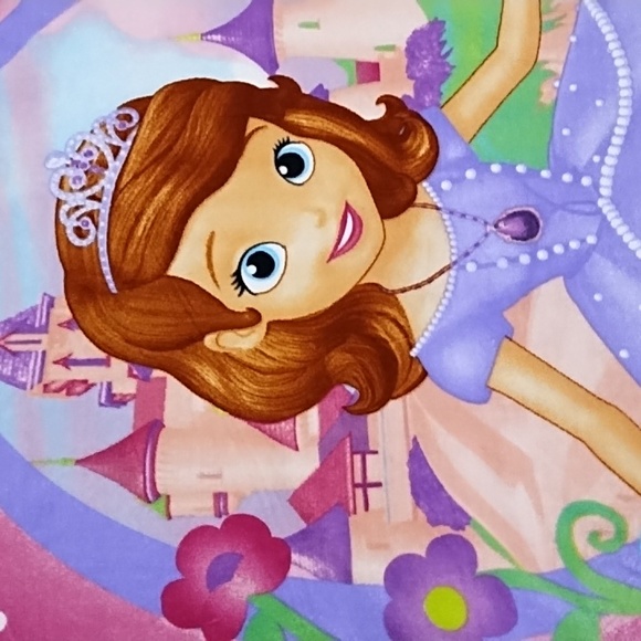 Disney Princess Sophia plush blanket - Picture 5 of 7
